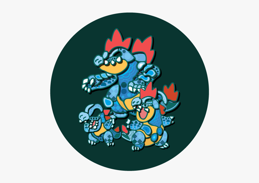 Totodile - Cartoon, HD Png Download, Free Download