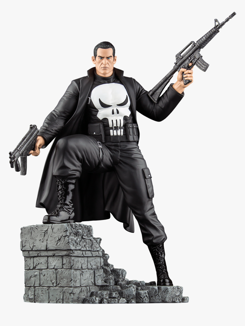 Punisher 1/6th Scale Limited Edition Statue By Ikon - Punisher Statue, HD Png Download, Free Download