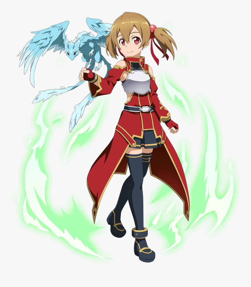 Transparent Sword Art Online Png - Original) Loading - Sword Art Online Silica And Pina, Png Download, Free Download