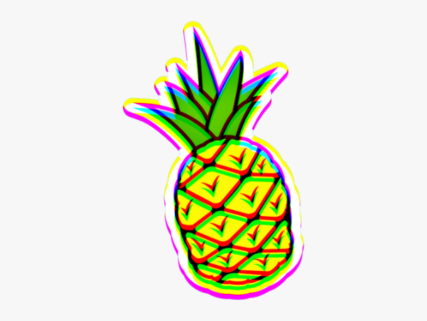 #piña #piñas🍍 #fruit #fruta #glitch #tumblr #tumbler, HD Png Download, Free Download