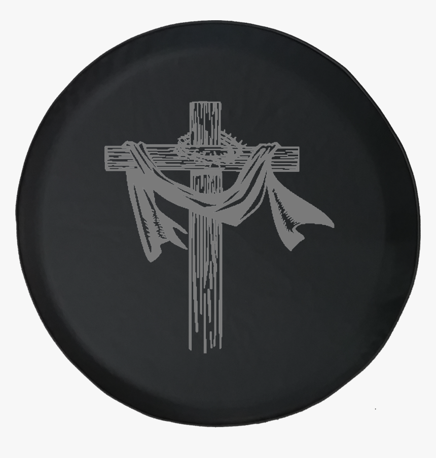 Wooden Cross Religion Crucifix Crown Of Thorns, HD Png Download, Free Download