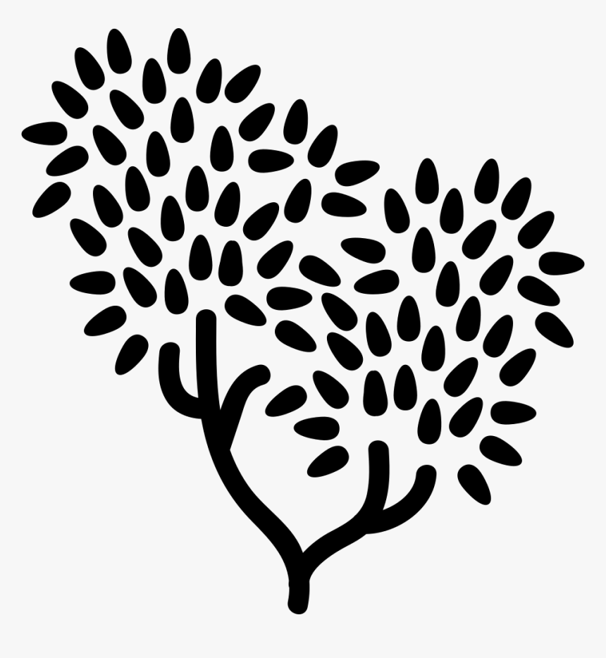 Tree With Leaves Foliage - Foliage Icon, HD Png Download, Free Download