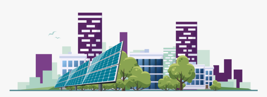 Solar Panel Vector Img - Dubai Commercity, HD Png Download, Free Download