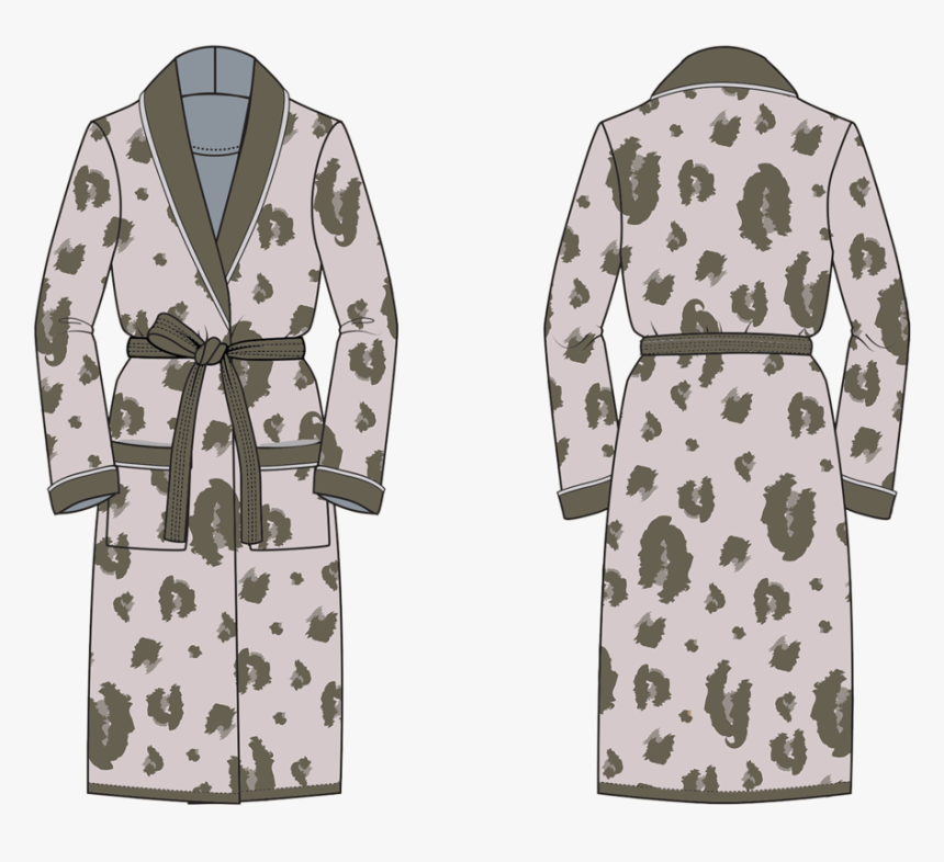 Transparent Animal Print Png - Trench Coat, Png Download, Free Download