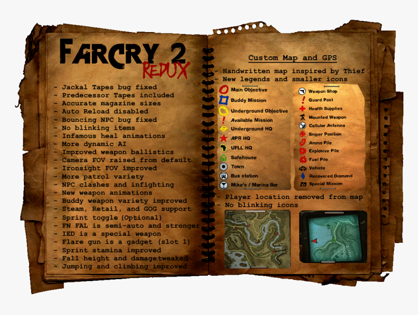 Far Cry 2 Redux - Far Cry 2, HD Png Download, Free Download