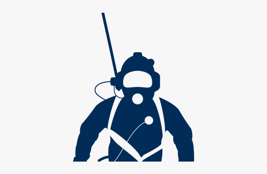 Deep Sea Diver Silhouette, HD Png Download, Free Download