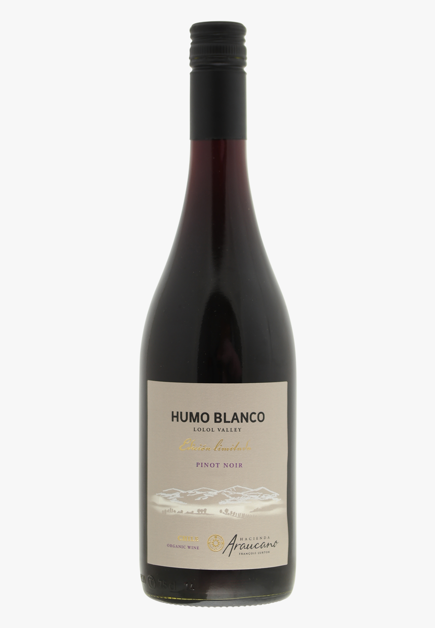 Afbeelding Van Humo Blanco Araucano Pinot Noir - Glass Bottle, HD Png Download, Free Download