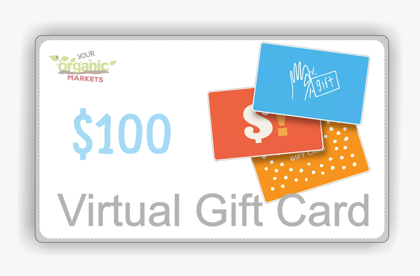Picture Of $100 Virtual Gift Card - Graphic Design, HD Png Download, Free Download