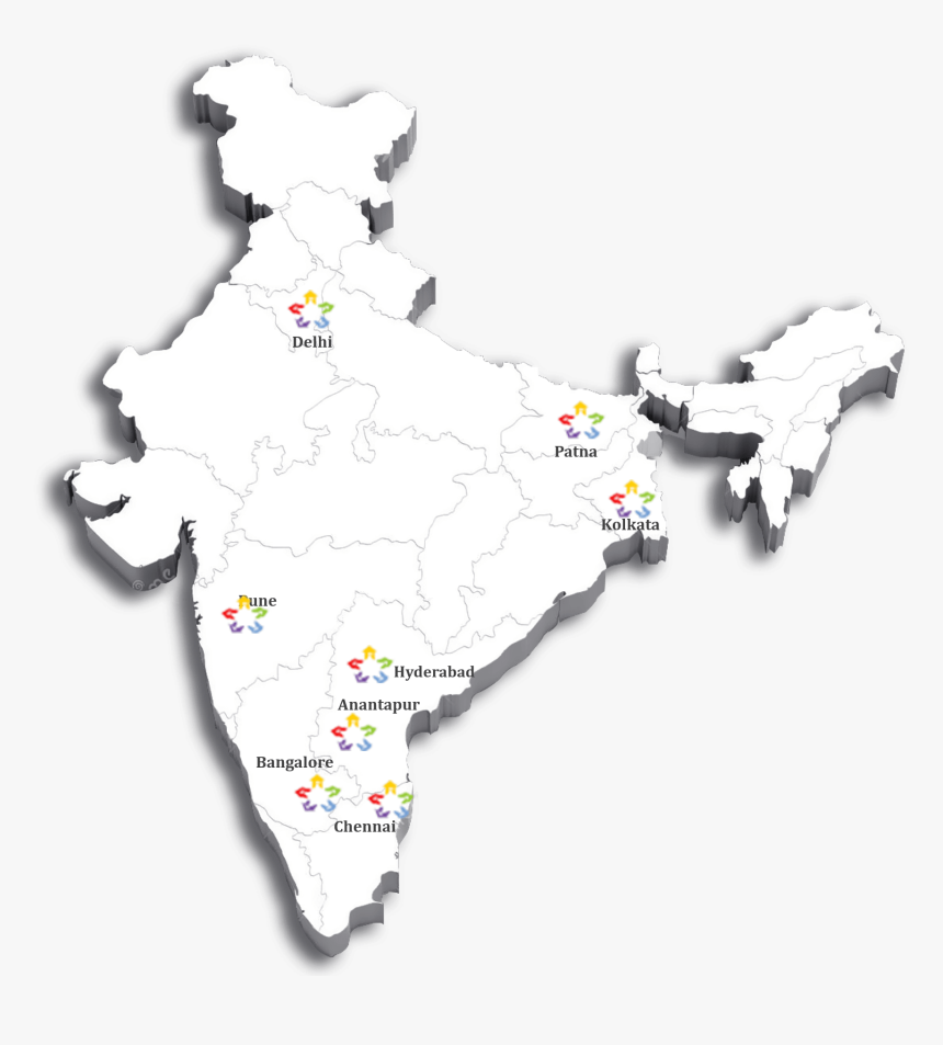 Ankleshwar In India Map , Png Download - Location Of Pune Airport, Transparent Png, Free Download