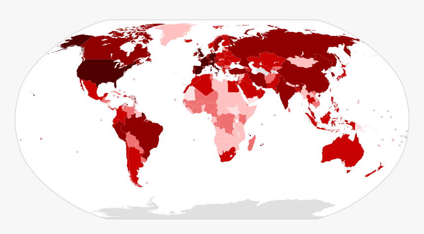 Map Of Covid 19 Outbreaks, HD Png Download, Free Download