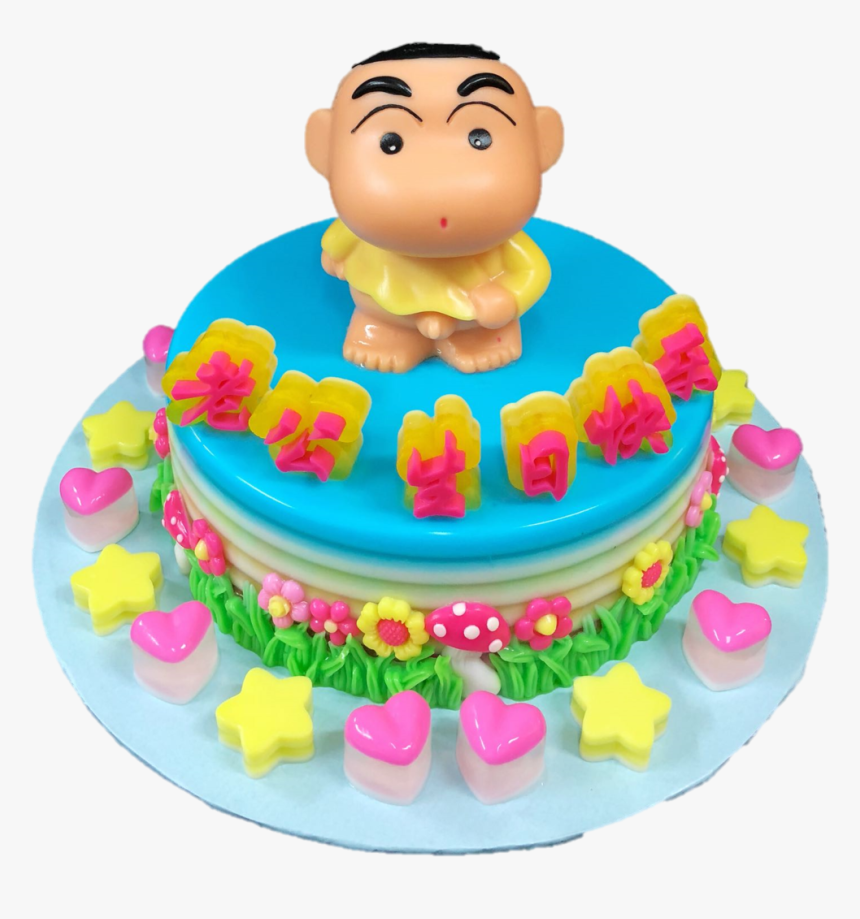 Crayon Shin-chan , Png Download - Birthday Cake, Transparent Png, Free Download