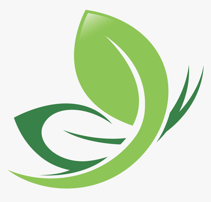 Green Leaf Logo Design - Leaf Logo Png, Transparent Png, Free Download