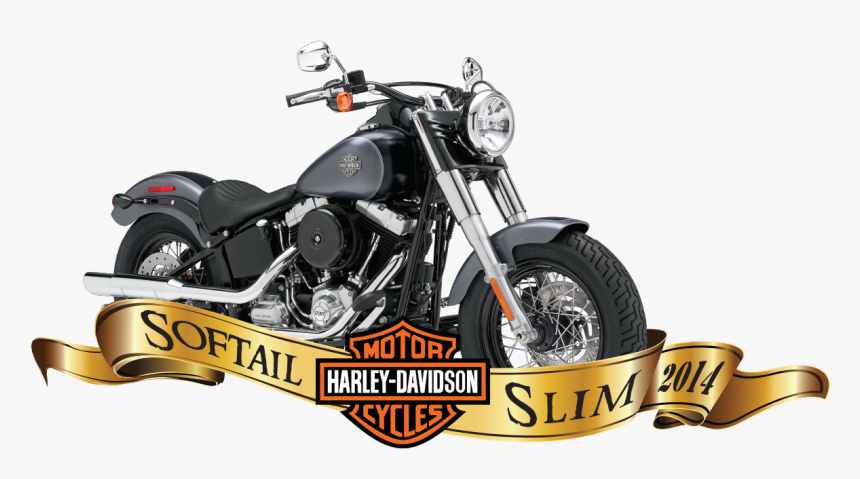 Harley Davidson Fls Softail Slim , Png Download - Harley Davidson Fls103 Softail Slim, Transparent Png, Free Download