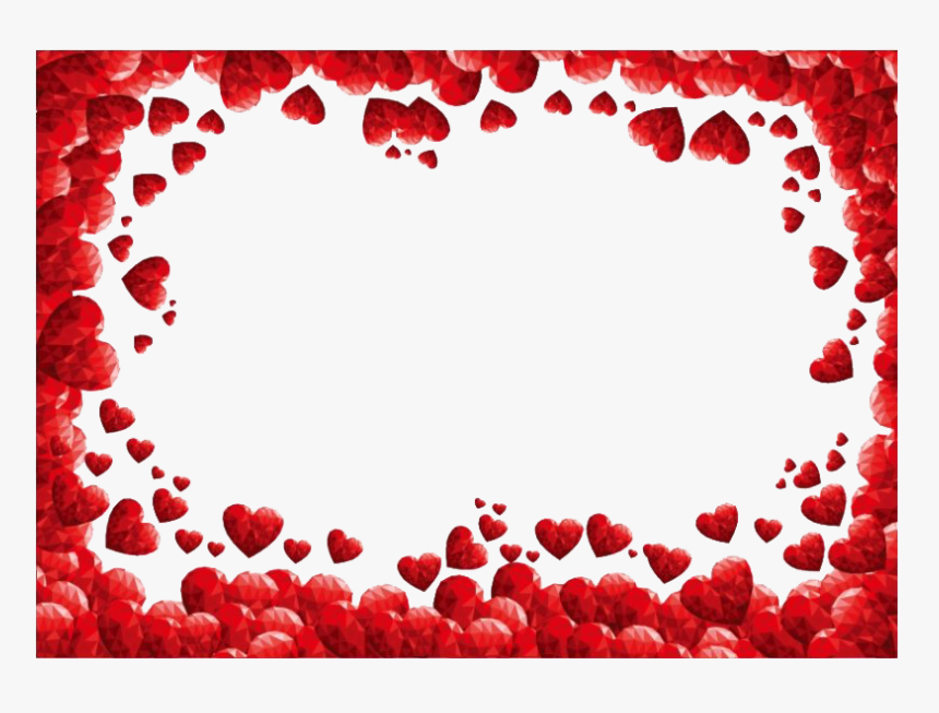 Heart Valentines Day Border Png Picture - Transparent Valentines Day Border, Png Download, Free Download