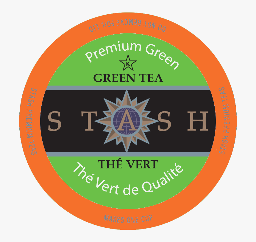 Stash Tea Premium Green Tea, K Cup - Circle, HD Png Download, Free Download