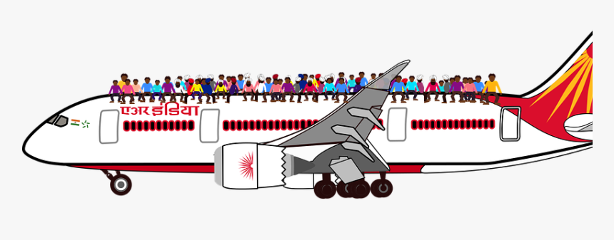 Air India Alert Now, Get & - Airplane Air India Png, Transparent Png, Free Download