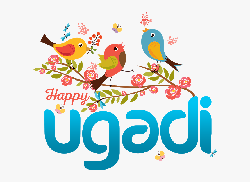 Happy Ugadi Text Png, Transparent Png, Free Download