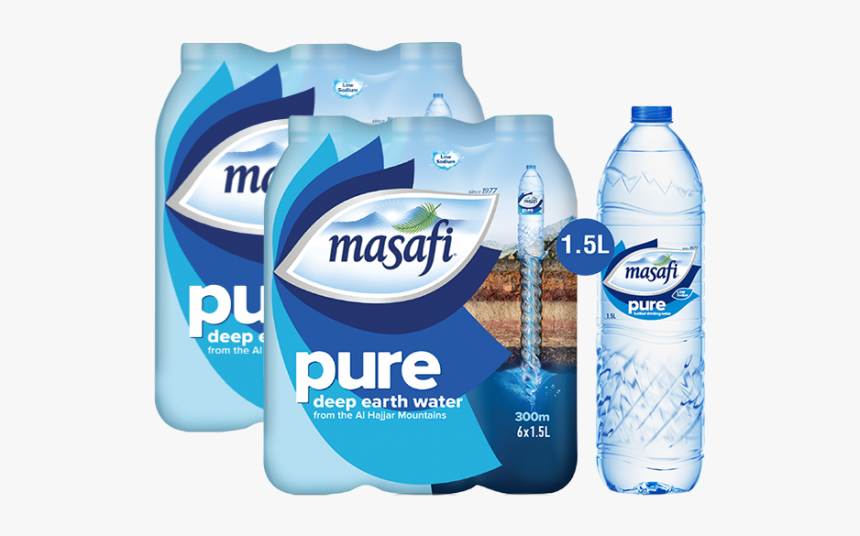 Masafi Mineral Water 1.5 Ltr, HD Png Download, Free Download