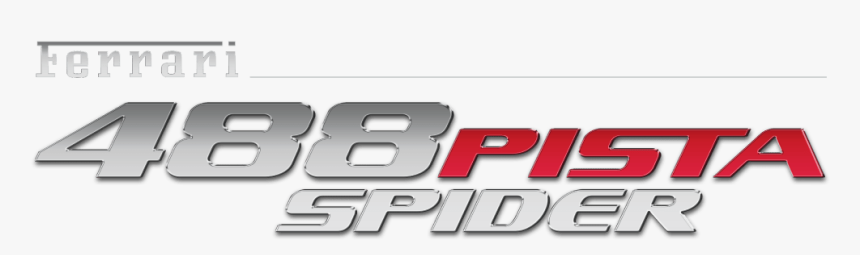 488 Pista Spider Logo, HD Png Download, Free Download