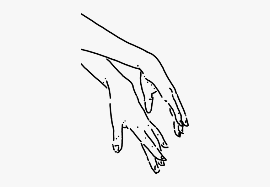 Hands 03 - Sketch, HD Png Download, Free Download