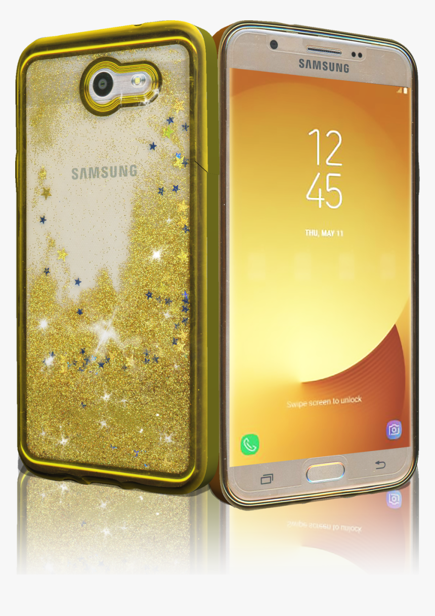 Samsung Galaxy J7 Mm Electroplated Glitter Case With - Samsung Galaxy, HD Png Download, Free Download