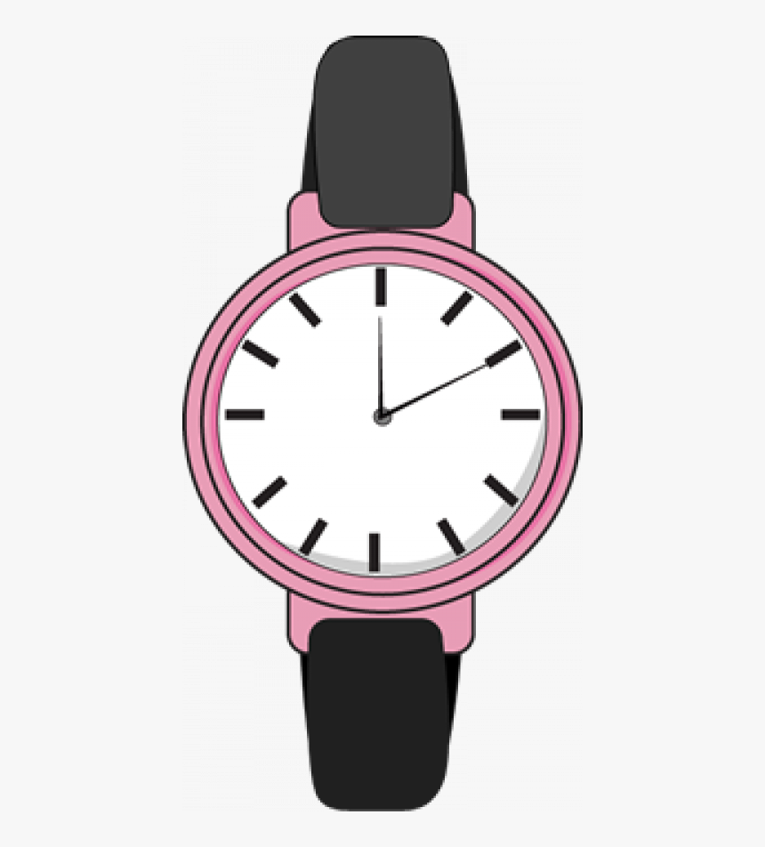 Watch Clipart Transparent Library Free Watches Cliparts, - Wrist Watch Clipart, HD Png Download, Free Download