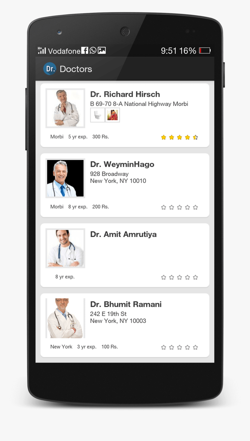 02 Doctors List - Zen Planner App, HD Png Download, Free Download