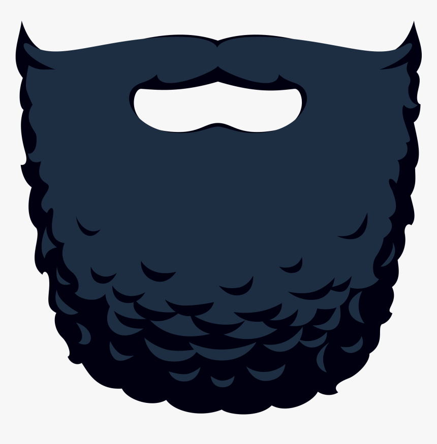 Long Dark Beard - Illustration, HD Png Download, Free Download