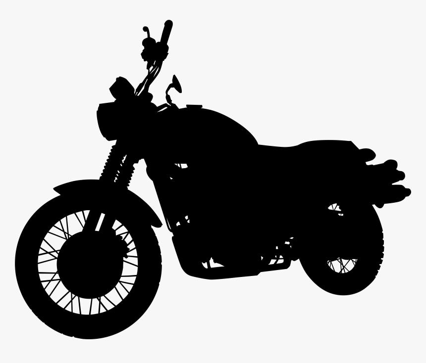 Motorcycle Silhouette Png Clipart, Transparent Png, Free Download