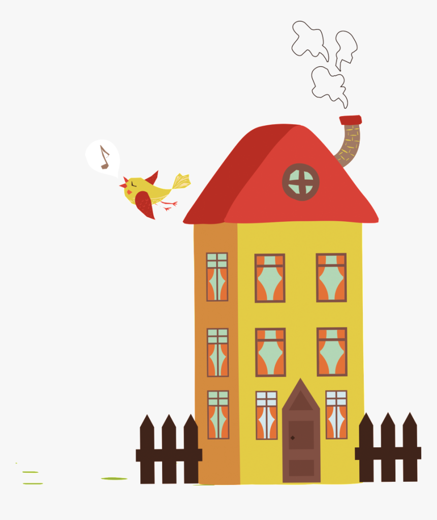 Cartoon Building Hd Illustration - Portable Network Graphics, HD Png Download, Free Download