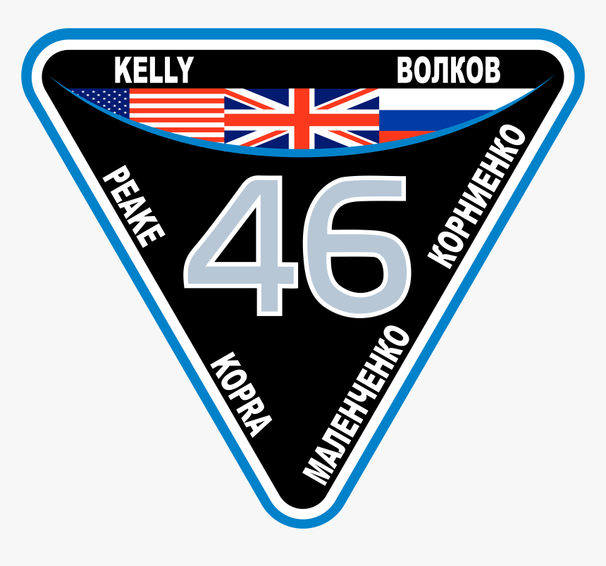 Iss Expedition 46 Patch, HD Png Download, Free Download