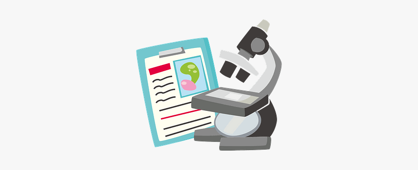 Microscope Science Clipart - 研究 イラスト フリー, HD Png Download, Free Download