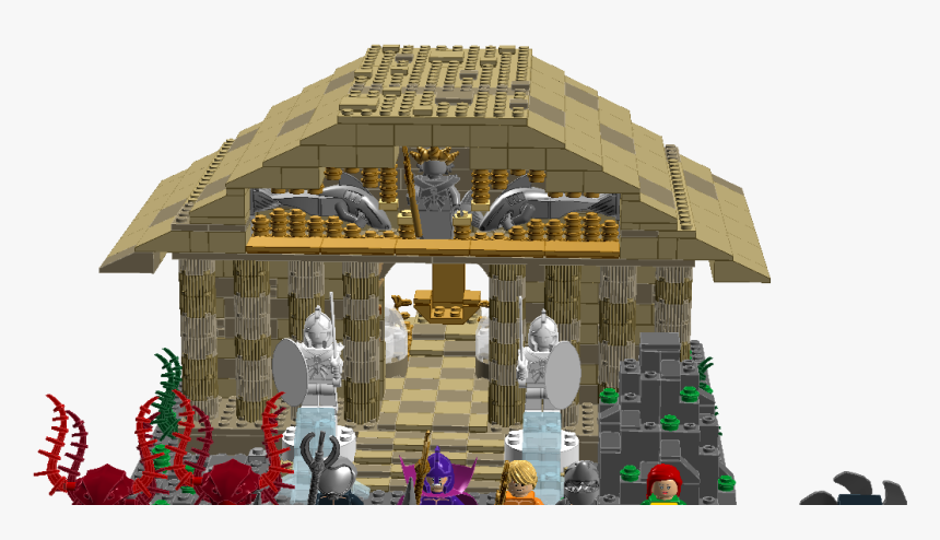 Hindu Temple , Png Download - Lego Atlantis, Transparent Png, Free Download