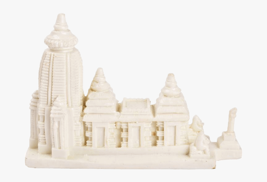 Ecraftodisha White Marble Jagannath Temple Show Piece - Hindu Temple, HD Png Download, Free Download