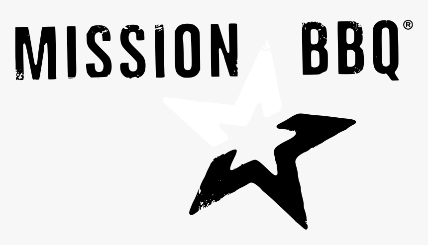 Mission Bbq Logo Black And White - Mission Bbq Logo Transparent, HD Png Download, Free Download