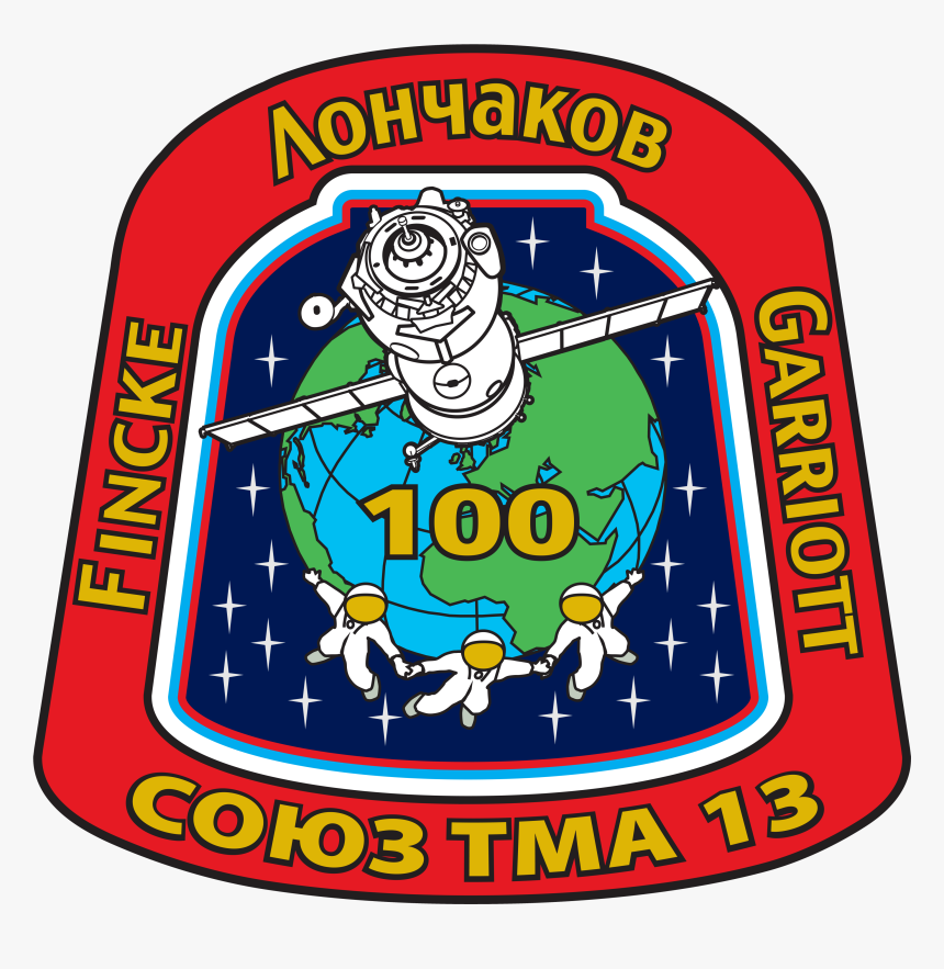 Soyuz Tma 13 Mission Patch - Soyuz Tma-13, HD Png Download, Free Download