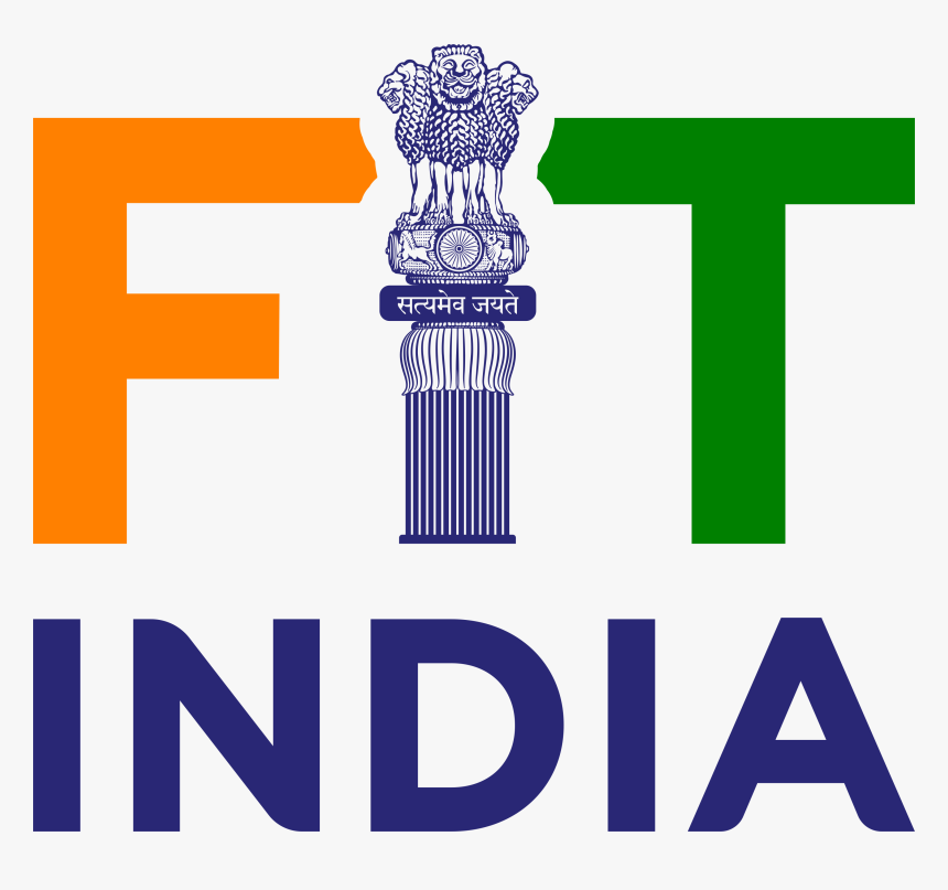 Fit India Logo Png Fit India Logos Transparent Png Kindpng