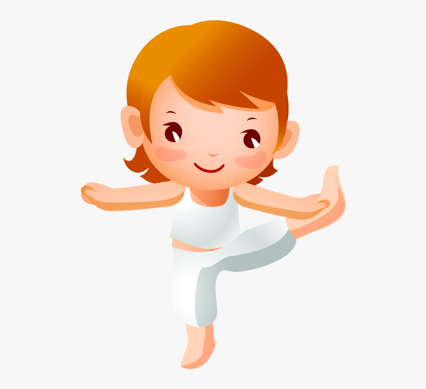 Yoga Animado Png - Cartoon, Transparent Png, Free Download