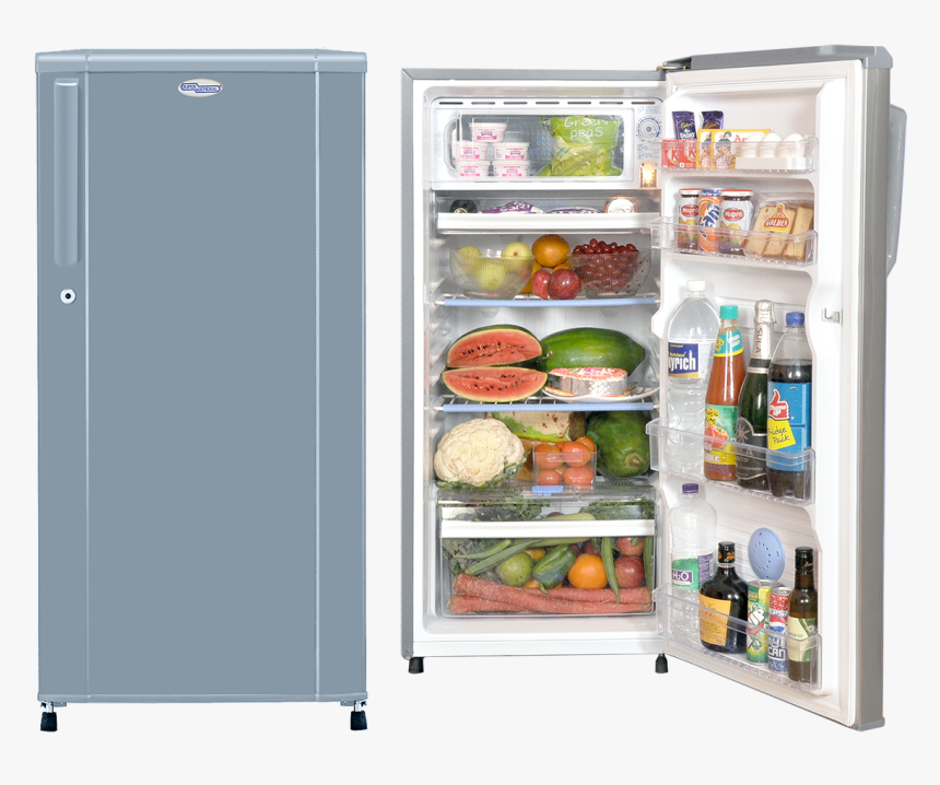 Single Door Fridge Png, Transparent Png, Free Download