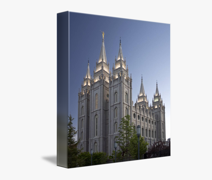 Salt Lake Temple Png - Temple Square, Transparent Png, Free Download