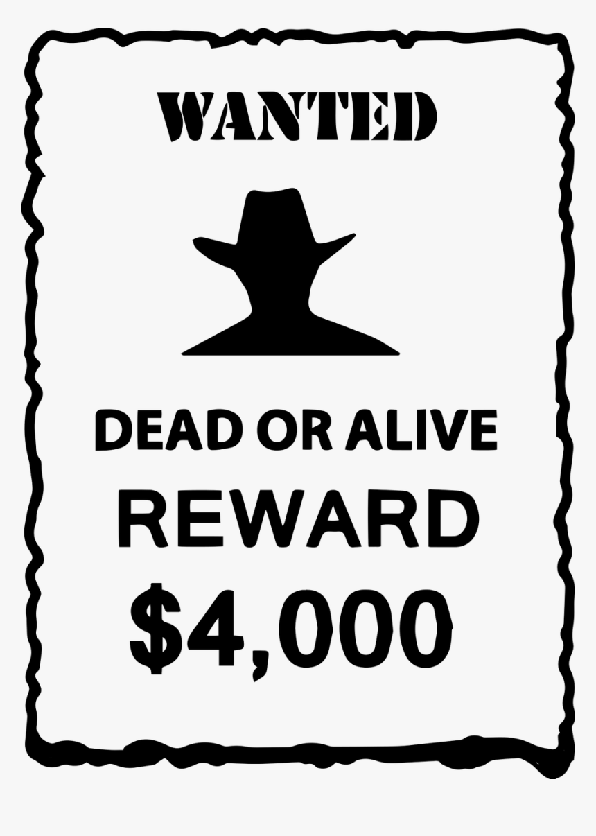 Wanted, HD Png Download, Free Download