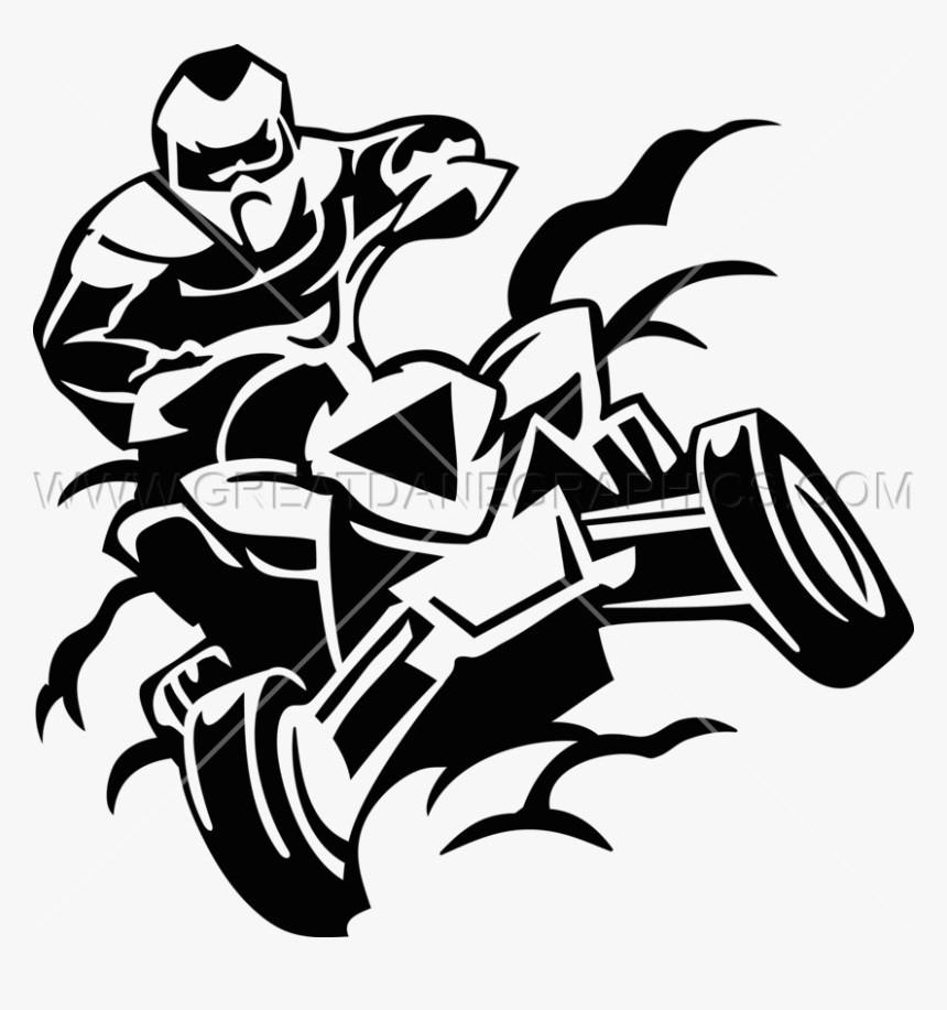 At Getdrawings Com Free - Atv Image For Print On T Shirt, HD Png Download, Free Download