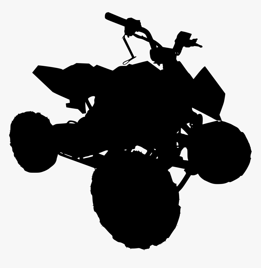 Atv Quad Bike Silhouette 0 - Musée Rodin, HD Png Download, Free Download