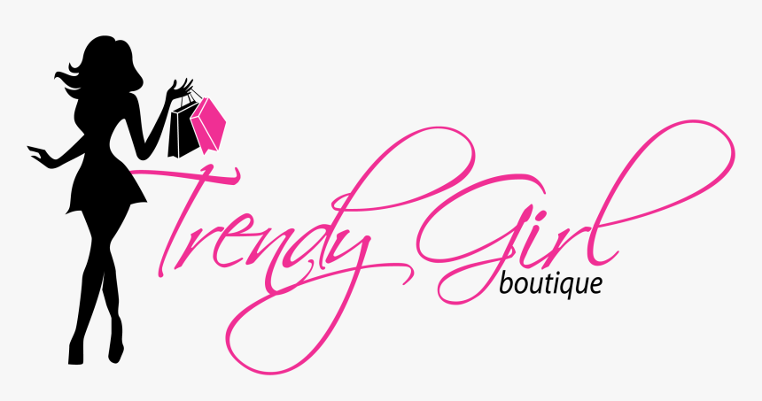 Ladies Boutique Logo Design , Png Download - Trendy Girl Boutique Logo, Transparent Png, Free Download