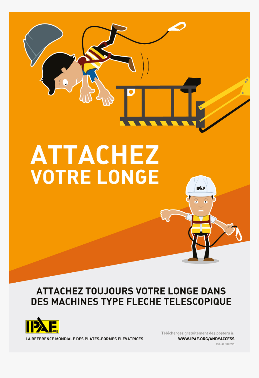 Boom Lift Safety Poster, HD Png Download, Free Download