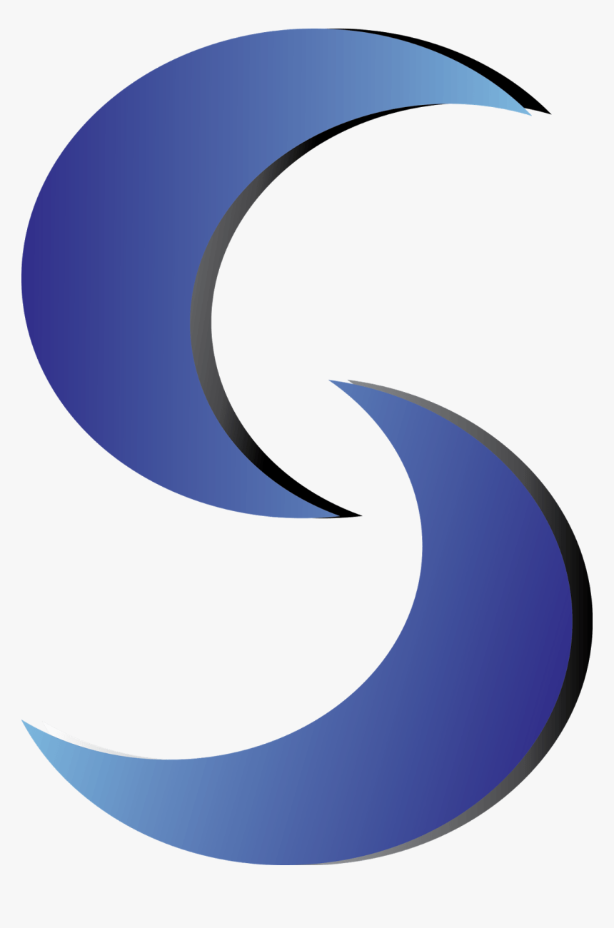 S Logo Design Png - Crescent, Transparent Png, Free Download