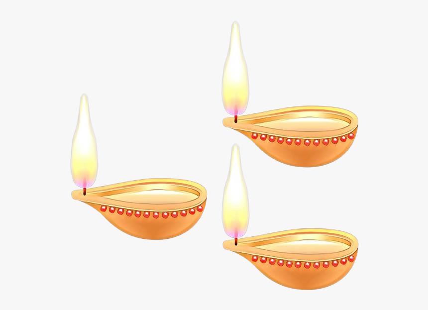 Transparent Orange Yellow Diwali For Diwali - Still Life Photography, HD Png Download, Free Download