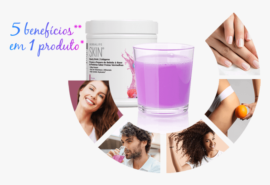 Benefícios De Beauty Drink - Grape Juice, HD Png Download, Free Download