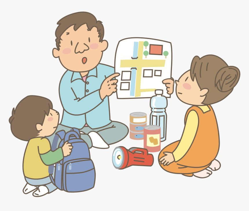 Teaching Emergency Preparedness Clip Arts - Earthquake Preparedness Clipart, HD Png Download, Free Download