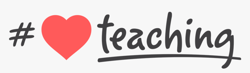 Teach Clipart Lady Teacher - Love Teaching Clip Art, HD Png Download, Free Download